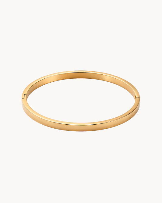 Le Jonc Orynn — Bracelet jonc fin titane doré 18K | Maison Orynn